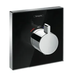 Термостат ShowerSelect Highflow, стеклянный, СМ, черн. Хром, 15734600