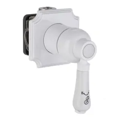 Смеситель встраиваемый однорычажный Terrakotta Q2 34C1186-White