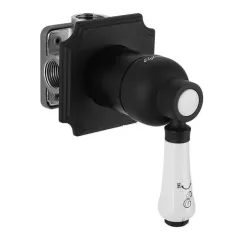 Смеситель встраиваемый однорычажный Terrakotta Q2 34C1186-Black