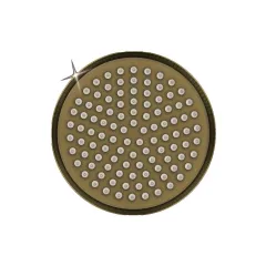 Верхний душ латунь, круглый D=262 мм, ClassicLine CD-260-Bronze