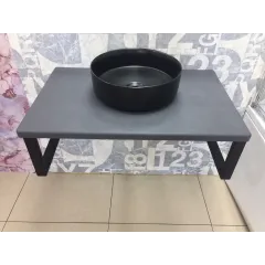 Столешница 28мм 500х800 Муссон пепельный Bergerplast
