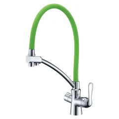 Смеситель для кухни с подключением к фильтру с питьевой водой Comfort LM3070C-Green Lemark