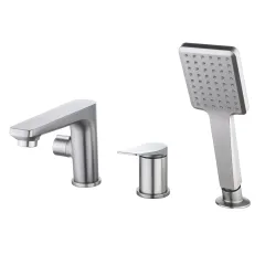 Смеситель на борт ванны Bronx LM3745GM  Графит Lemark