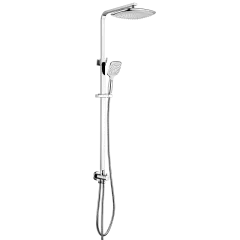 Душевая система с ABS верхним душем 200*280 мм 1700172-2K (Set-25-New) Elghansa