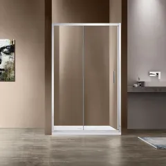 Душевая дверь Garda VDS-1G135CL, 1350, хром, стекло прозрачное Vincea