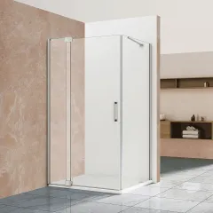 Душевой уголок Extra VSR-1E101180CL, 1000/1100*800, хром, стекло прозрачное Vincea