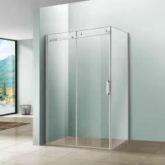 Душевой уголок Como VSR-1C1015CL, 1500*1000, хром, стекло прозрачное Vincea