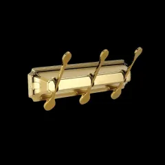 Панель с 3 плоскими крючками ELGHANSA HRM-730-Gold