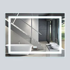 Зеркало LED 800x600 c сенсорным выключателем и диммером VLM-2C800 Vincea