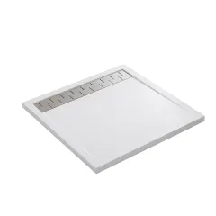 Поддон для душа из искусственного камня VST-2SR39090W, 900*900*40, белый матовый Vincea