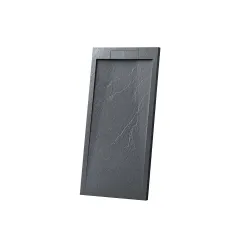 Поддон для душа из искусственного камня VST-4SRL8010A,1000*800*25, антрацит Vincea