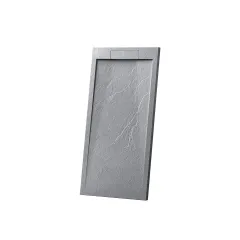 Поддон для душа из искусственного камня VST-4SRL8010G,1000*800*25, серый Vincea