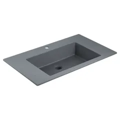 Раковина из кварца, цвет серый VCB-13800G Vincea