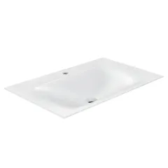 Раковина из искусственного камня, цвет белый VCB-1F800W Vincea