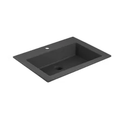 Раковина из кварца, цвет черный VCB-13600B Vincea