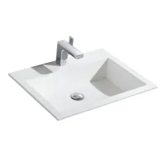 Раковина из искусственного камня, цвет белый VCB-13600W Vincea