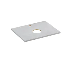Столешница STONE из керамогранита Balance 60x45x2 серый матовый 64185 Cersanit