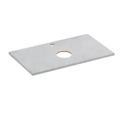 Столешница STONE из керамогранита Balance 80x45x2 серый матовый 64186 Cersanit