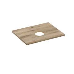 Столешница WOOD из керамогранита Spirit 60x45x2 орех матовый 64187 Cersanit