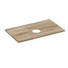 Столешница WOOD из керамогранита Spirit 80x45x2 орех матовый 64188 Cersanit