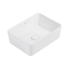 Раковина накладная Rechteck AC2213 белая Abber