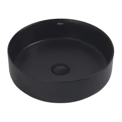 Раковина накладная Bequem AC2109MB черная матовая Abber