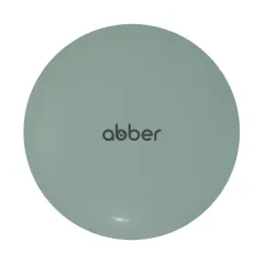 Накладка на слив для раковины AC0014MCG светло-зеленая матовая, керамика ABBER