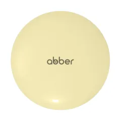 Накладка на слив для раковины AC0014MY желтая матовая, керамика ABBER
