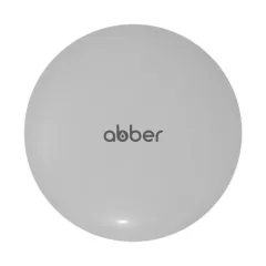 Накладка на слив для раковины AC0014MLG светло-серая матовая, керамика ABBER