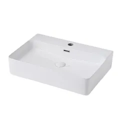 Раковина накладная Rechteck AC2201 белая Abber