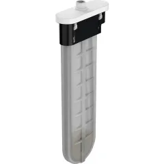 Внешняя часть для монтажа на край ванны sBox матовый белый 28020700 HANSGROHE