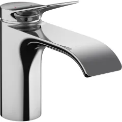 Смеситель для раковины  без донного клапана Vivenis 80 75012000 HANSGROHE