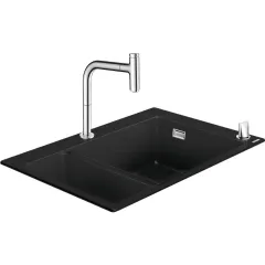 Кухонная мойка со смесителем C51-F635-09 43220000 HANSGROHE