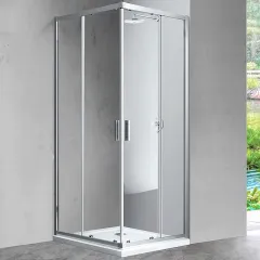 Душевой уголок 900*900, хром, стекло прозрачное Scala VSS-2SC900CL Vincea