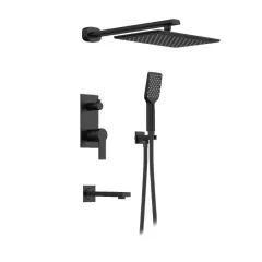 Душевая система встраиваемая (Set-15-New) 54Q0743-Black Elghansa