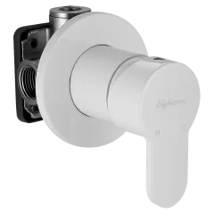 Смеситель встраиваемый с набором для гигиенического душа Dynamic 34R1083-White (Set-107) Elghansa