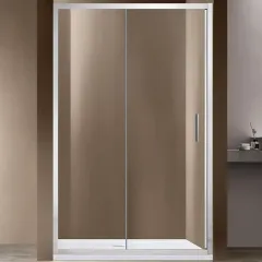Душевая дверь Garda 1200х1950 хром, прозрачная  VDS-1G120CL Vincea