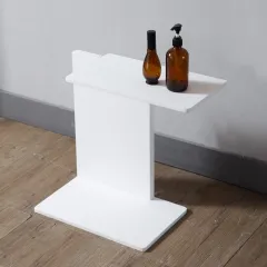 Столик для ванной комнаты Stein AS1636 белый матовый Abber
