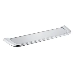 Полка стеклянная Nord AA1555 хром Abber