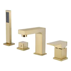 Смеситель на борт ванны Daheim AF8213G Abber