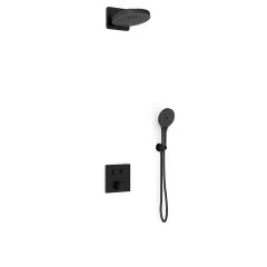 Встраиваемая душевая система Inspire черный  VSFW-4I211MB Vincea