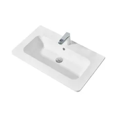 Раковина из искусственного камня белый  VCB-1A800W Vincea