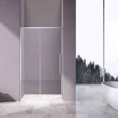 Душевая дверь Slim-N VDS-4SN110CL, 110, хром, стекло прозрачное Vincea