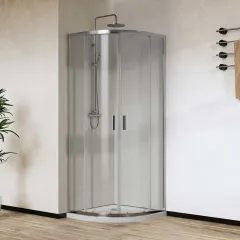 Душевой уголок City  90х90, хром, стекло прозрачное  VSQ-5CT90CL Vincea