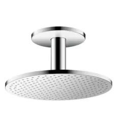 Верхний душ 300 1jet с потолочным подсоединением, хром AX ShowerSolutions 35301000 HANSGROHE