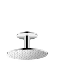 Верхний душ 300 2jet с потолочным подсоединением, хром AX ShowerSolutions 35304000 HANSGROHE