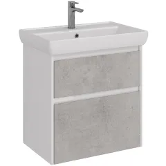 Тумба под раковину Combi 70 см LM03C70T-Beton Lemark
