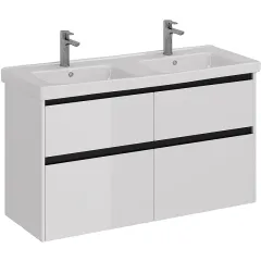 Тумба под раковину Combi 125 см LM03C125T-black Lemark