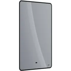 Зеркало Mioblack 50х80 см с интерьерной подсветкой и подогревом LM50ZM-black Lemark