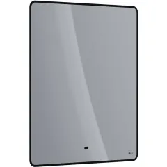 Зеркало Mioblack 70х80 см с интерьерной подсветкой и подогревом LM70ZM-black Lemark